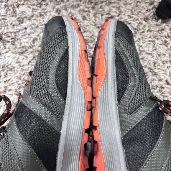 RBX Men's Gray /green Orange Athletic Sneaker shoes size 7 - Picture 6 of 10